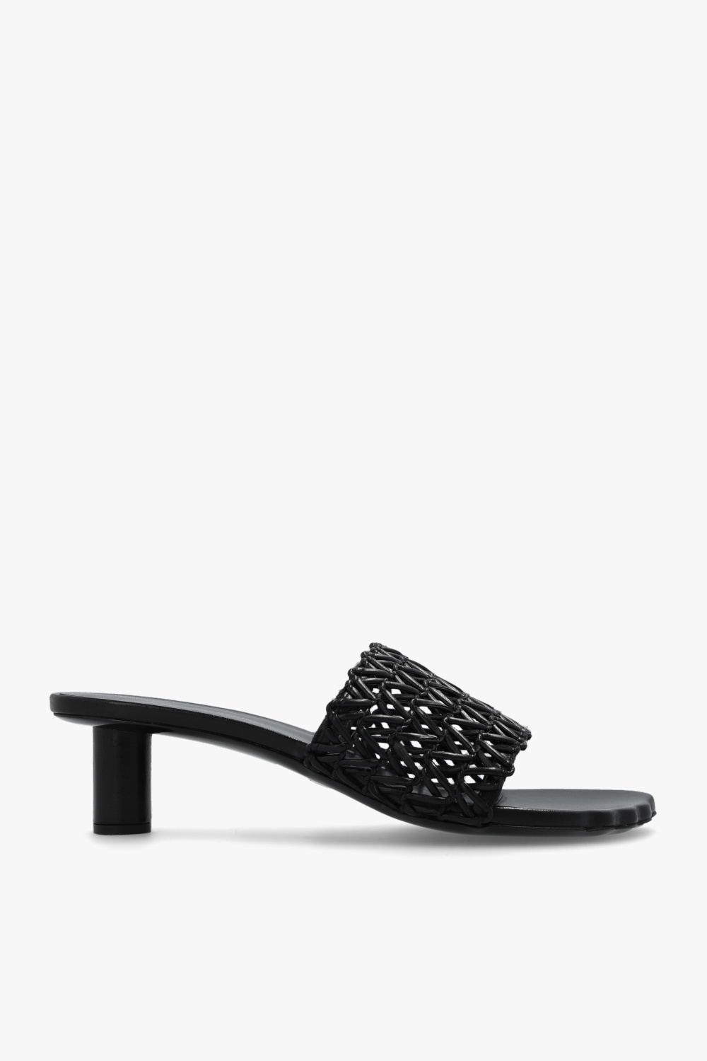 Black Sculpt Woven mules Proenza Schouler Vitkac GB